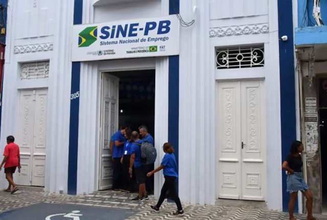 Sine-PB disponibiliza mais de 700 vagas de emprego em 11 municípios paraibanos